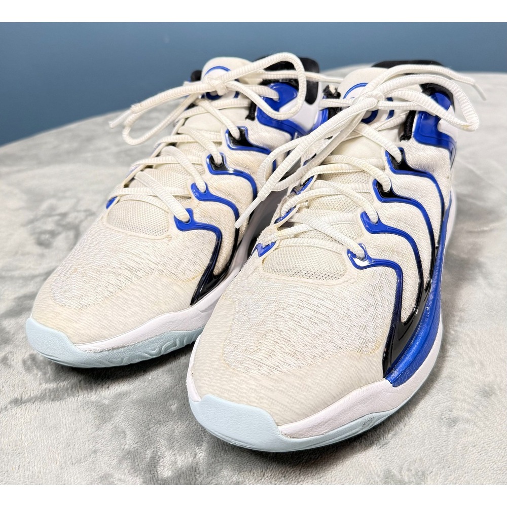 Nike KD 17 EasyMoney Sniper Mens 8 White Blue Basketball Shoes